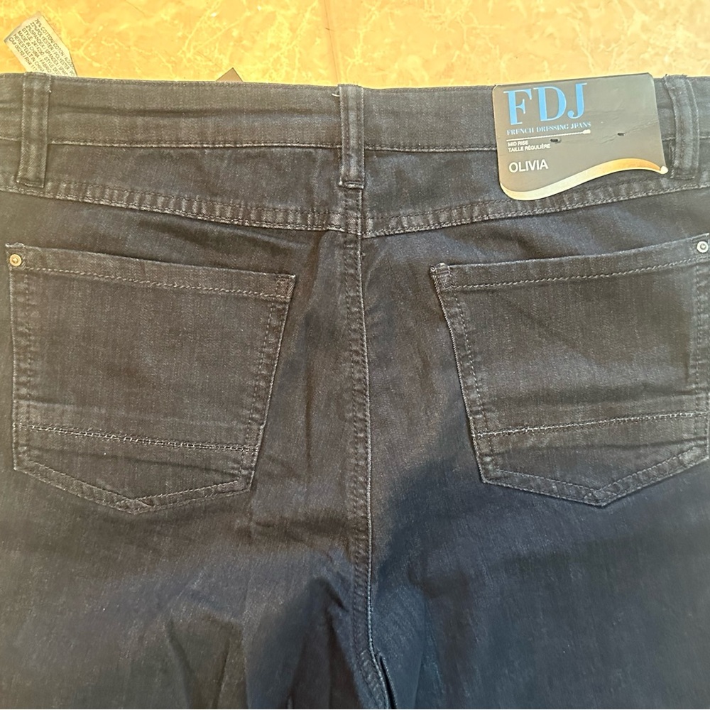 NWT FDJ Capri jean size 10 - Picture 2 of 5
